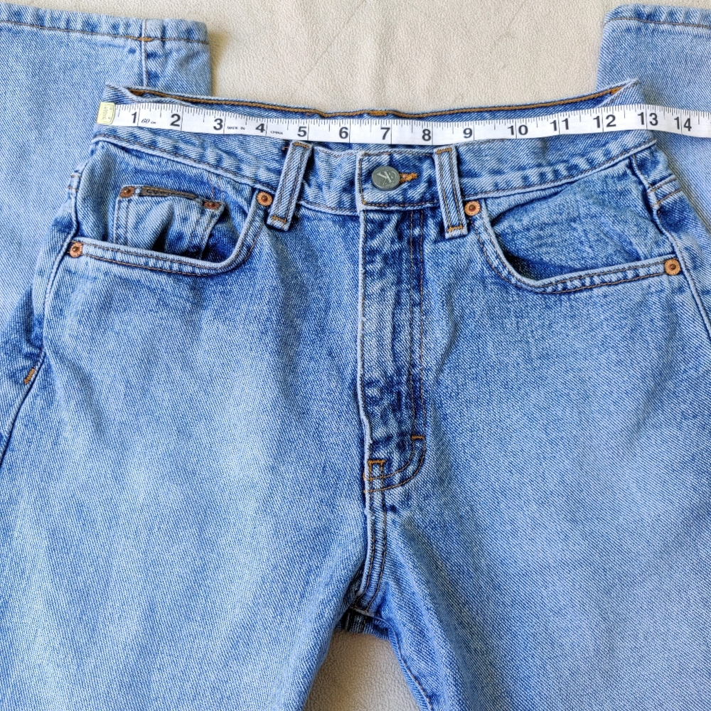 Calvin Klein Vintage Mom Jeans Ribcage Fit Juniors - Picture 7 of 9